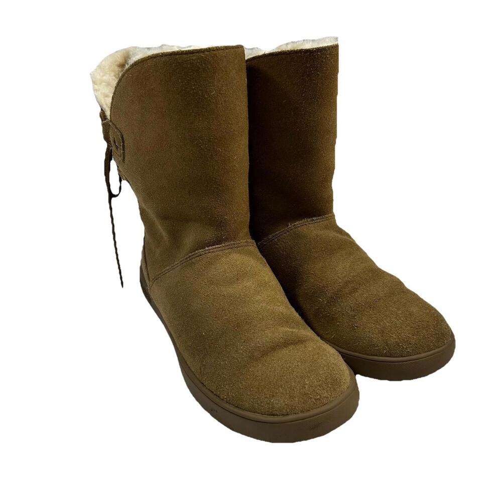 Koolaburra By UGG‎ Boots Women’s 8 US Koola Shazi Short Chestnut Booties 1019361
